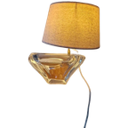 Vintage Tafel Lamp Kristal Daum Zeilboot Vintage Tafel Lamp thumbnail 1