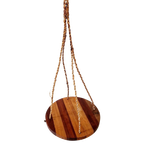 Vintage Bloempot Hanger Macramee Stijl Kamerplant Hangplank thumbnail 1