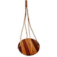 Vintage Bloempot Hanger Macramee Stijl Kamerplant Hangplank