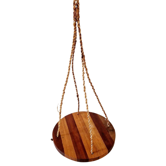 Vintage Bloempot Hanger Macramee Stijl Kamerplant Hangplank 1