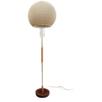 1960s Floor Lamp With Globe Shape Shade