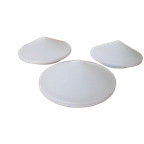 3 Vintage Discus Plafond Of Wandlampen Design Melkglas thumbnail 1
