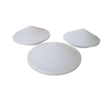 3 Vintage Discus Plafond Of Wandlampen Design Melkglas