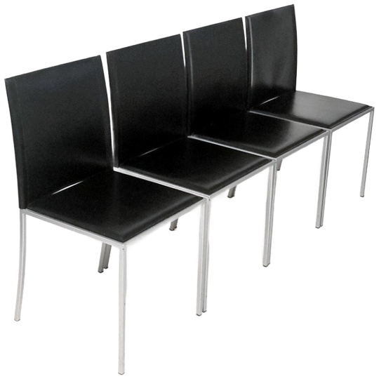 Eetkamerstoelen Calligaris Italy 4x 1