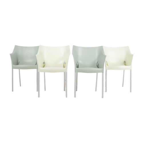 Set Van 4 Stoelen 'Dr No' Ontworpen Door Philippe Starck Voor Kartell, 2001