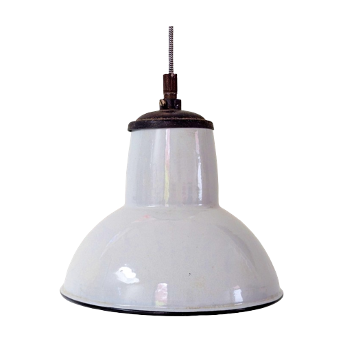 Philips Emailleerde Kap – Industrieel Hanglamp -Ml36