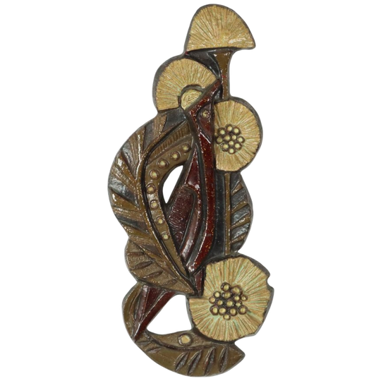 Bloemen Sculptuur Kunstwerk Paul Vermeire Perignem 47cm 1