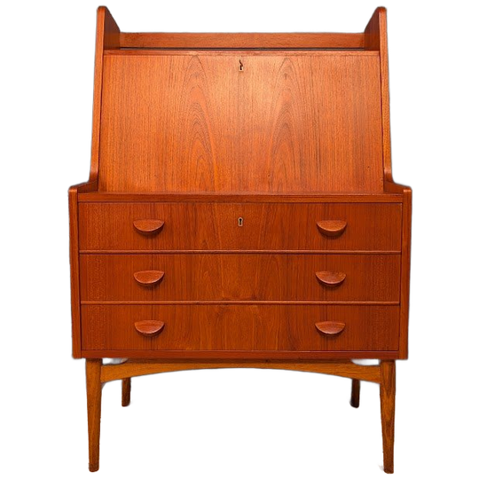 Vintage Secretaire, Mogens Kold, Jaren 60 1
