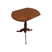 Notenhouten Bijzettafel