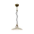 Art Deco Holophane Hanglamp thumbnail 1
