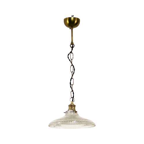 Art Deco Holophane Hanglamp
