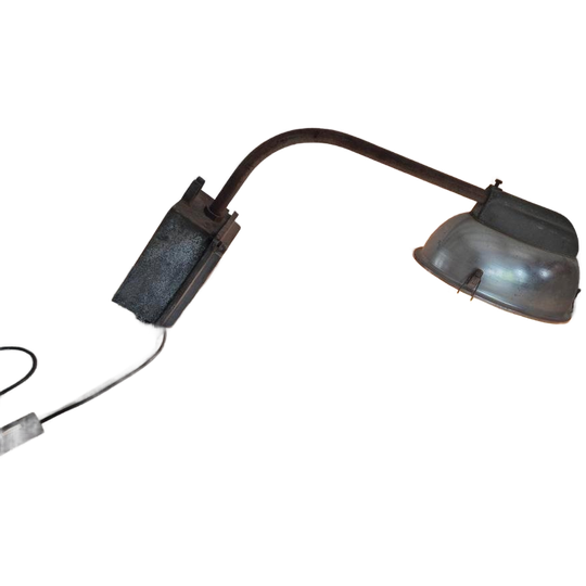 Grote Industriele Vintage Straatlamp Jaren 60 Omgebouwd 1