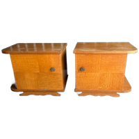 Vintage Retro Nachtkastjes Set 1960s