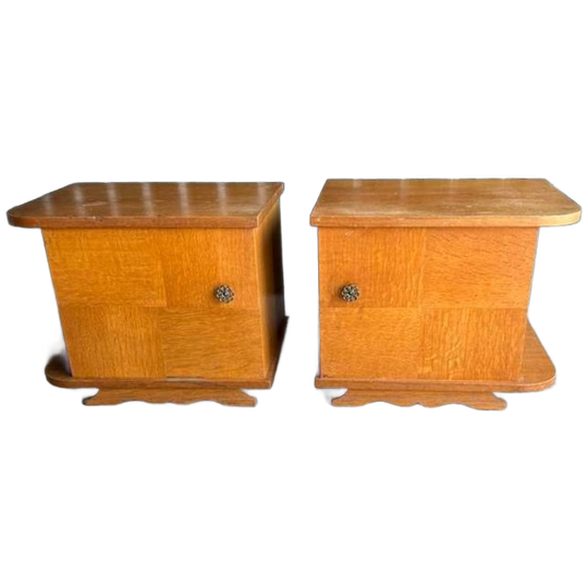 Vintage Retro Nachtkastjes Set 1960s 1