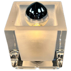 Vintage Glazen Kubus Lamp, Nachtmann Leuchten Design, Duitsland 1970's thumbnail 1