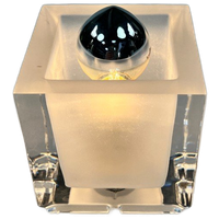 Vintage Glazen Kubus Lamp, Nachtmann Leuchten Design, Duitsland 1970's