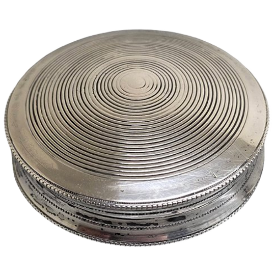 Antiek Hollands Zilveren Pillendoosje Uit 1826 1