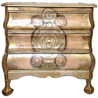 Vintage Look Ladekastje Met Drie Lades