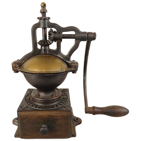 Antieke Koffiemolen Peugeot Frères 1a 1