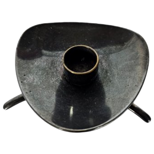 Deens Design - Cohr Atla - Verzilverd - Kandelaar - 1950's 1