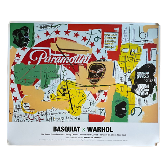 Andy Warhol (1928-1987)&jean Michel Basquiat (1960-1988), Paramount 1