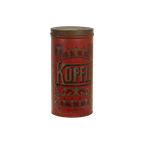 Grote Blikken Doos Koffie Rood Winkelblik Antwerpen 45Cm thumbnail 1