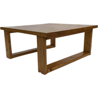 Vintage Salontafel Grenenhout Minimalistisch Jaren 70