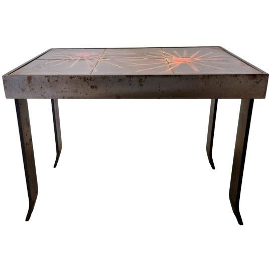 Vintage Franse Bijzettafel Van Vallauris 1