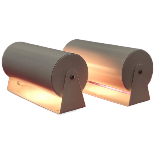 2x Vintage IKEA Wandlampje Lod V413 Metalen Lamp Wandlamp 1