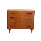 Deense Ladekast | P. Westergaard | 4 Lades | Teak thumbnail 1