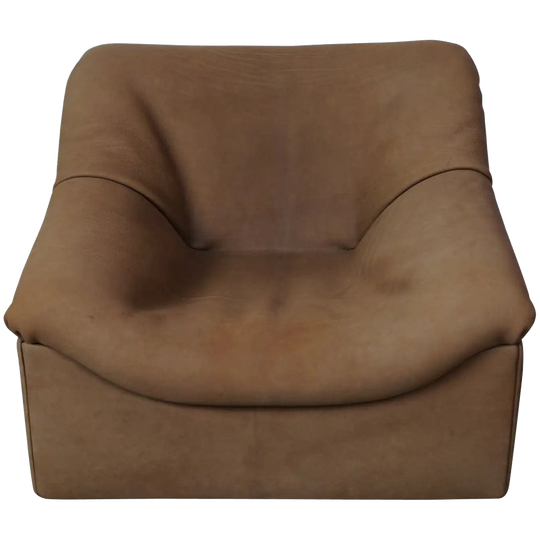 De Sede Ds46 Lounge Fauteuil In Tan/beige Buffelleer, Zwitserland 1