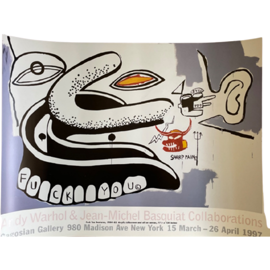 Andy Warhol&jean- Michel Basquiat, F.. You Dentures (1984-85) 1