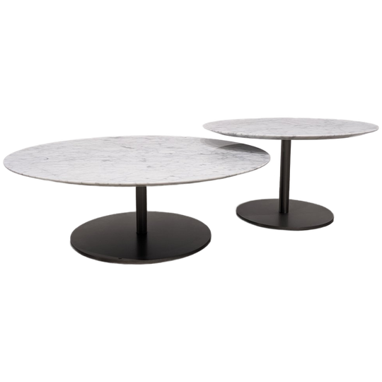 Pair Of Marble Coffee Tables Marelli 1