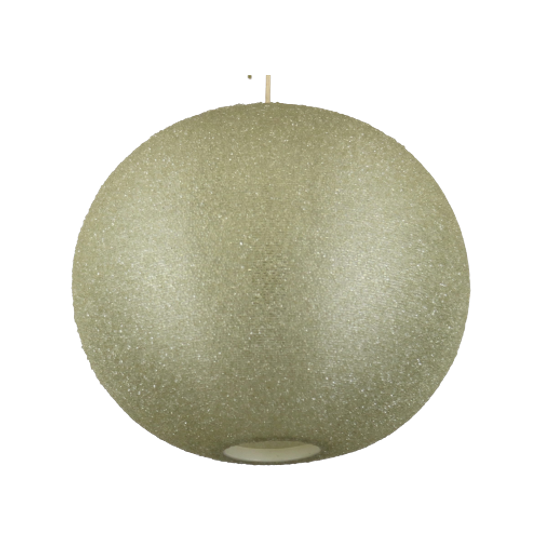 Prachtige L Witte Design Bollamp Van <<<brand>>>, Model Sugar Lamp *** 1970 *** Mid Century *** 1