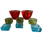Glazen Kaarsen Standaards 8 Stuks thumbnail 1