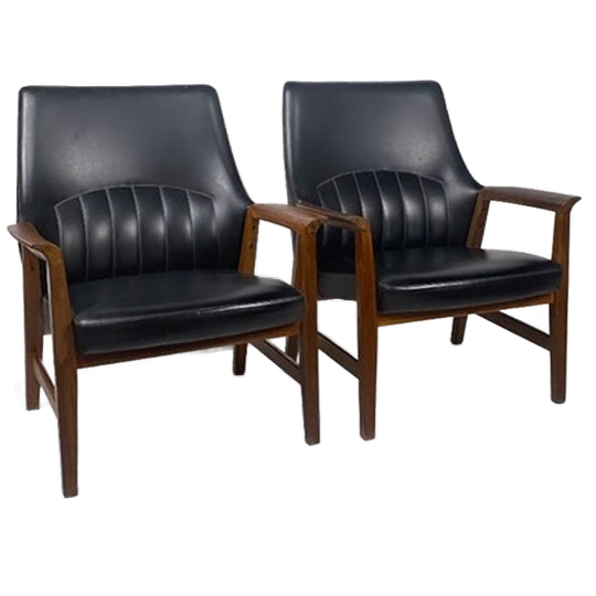 Set Of 2 Dokka Møbler Easy Chairs 1