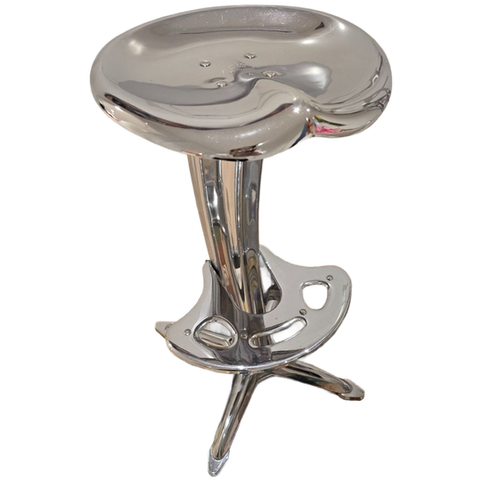 5 Barkrukken: Rar Yasu Sasamoto Dulton Chrome Design Barstools Lotus 1