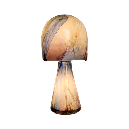 Mushroom Glass Table Lamp