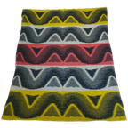 Vintage Plaid/Deken Van Woolly 100 % Wol thumbnail 1