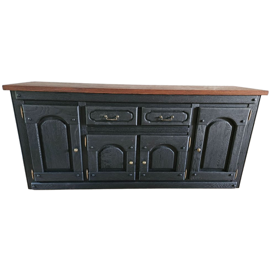 Gerestyld Zwart Dressoir 1