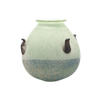 Italiaanse Scavo Art Glas Vaas thumbnail 1
