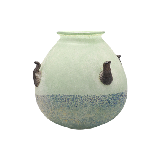 Italiaanse Scavo Art Glas Vaas 1