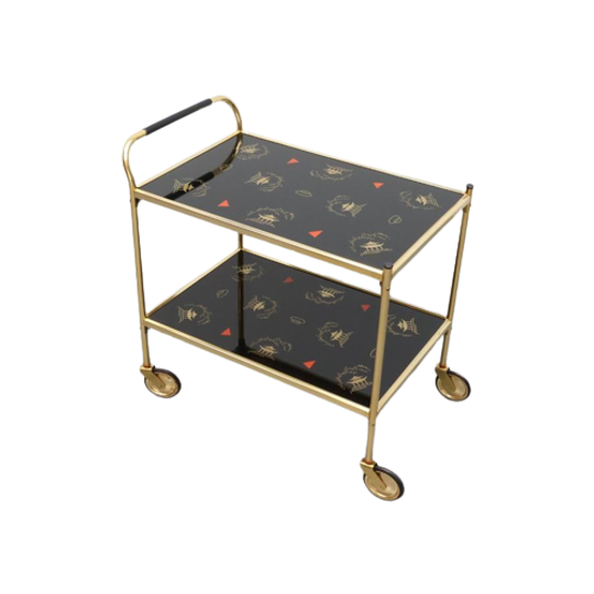 Vintage Serveertrolley Barcart 63*60*38 1