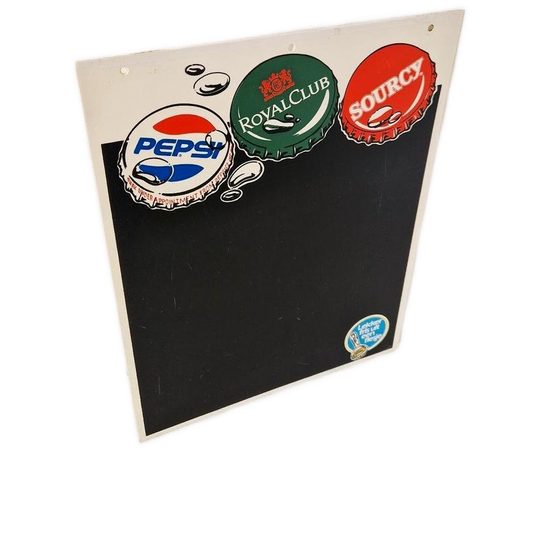 Jaren 70 Reclame Pub Cafe Prijsbord Voor Kalkstift Mancave 1