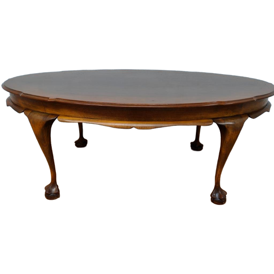 Vintage Chippendale Stijl Ovale Salontafel Koffietafel 201 1