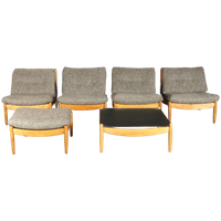 Vintage Modulaire Zithoek/Zitgroep – Carl Straub – Jaren 60