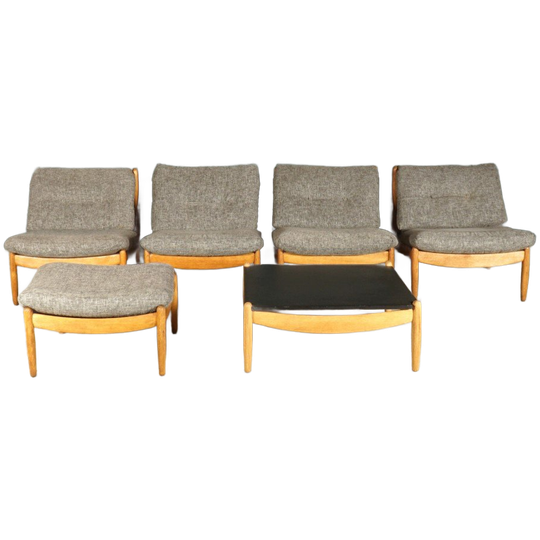 Vintage Modulaire Zithoek/zitgroep – Carl Straub – Jaren 60 1