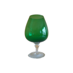 Empoli Vintage Groen Xl Glas Vaas thumbnail 1