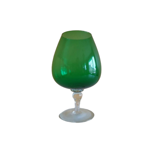 Empoli Vintage Groen Xl Glas Vaas