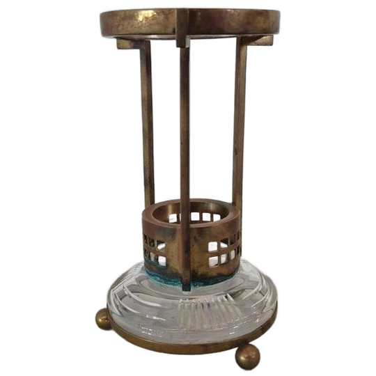 Art Deco Olie Lamp Kandelaar 1